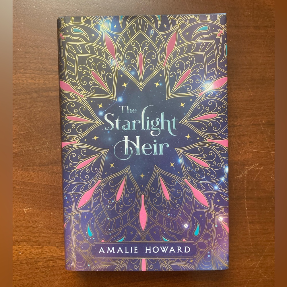 The Starlight Heir Book by Amalie Howard Fairyloot Edition